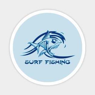 Surf Fishing Wave Magnet